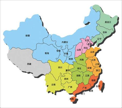 中國23省